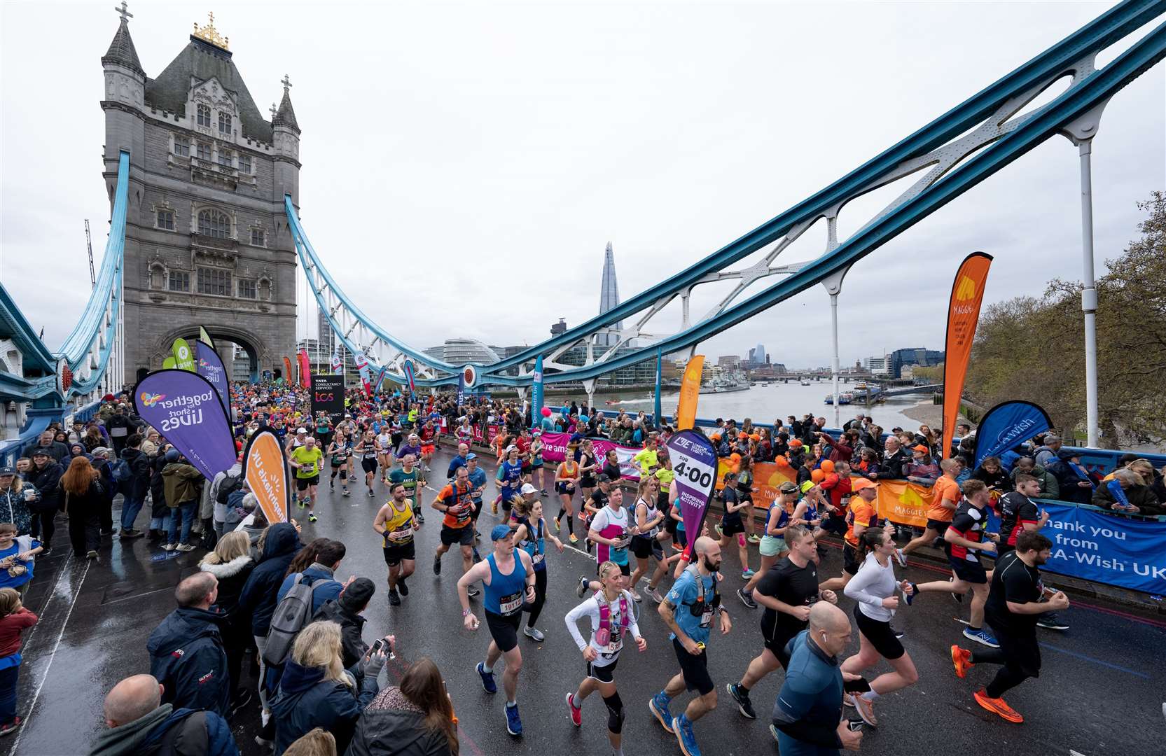 The TCS London Marathon is the most popular marathon in the world say organisers. Image credit: TCS London Marathon.