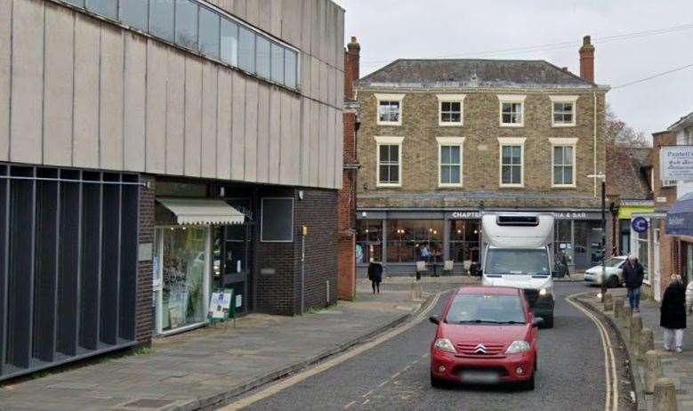 Emergency services were called to Canterbury Lane, Canterbury following an alleged stabbing. Picture: Google