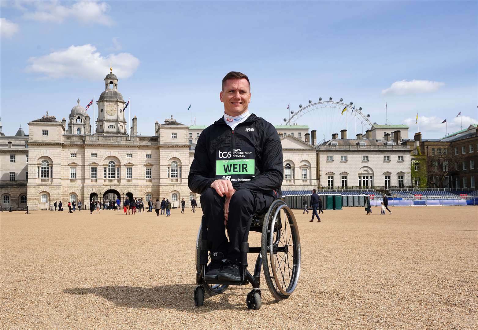 David Weir will be racing his 25th consecutive London Marathon on Sunday and has won eight times (Zac Goodwin/PA)